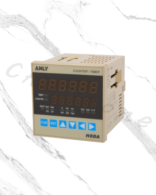 安良電氣 多功能數位式計數器/計時器 H8DA