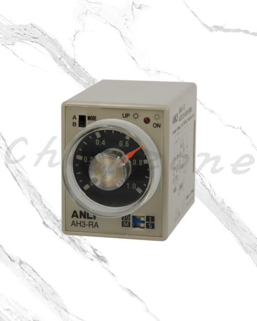 安良電氣 廣泛電壓多段式限時繼電器 AH3-R□