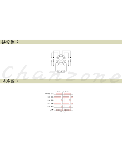 安良電氣 數字型限時繼電器 AH5C