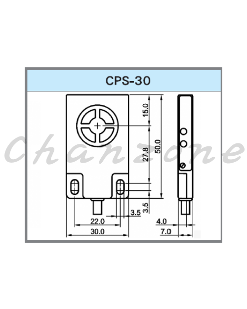 陽明電機 CPS系列-扁型 特殊型靜電容傳感器  CPS-30N/NB/P/PB