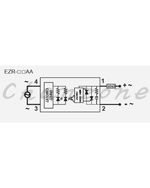 陽明電機 EZR-AA系列-高壓型/AC to AC 單相插頭式固態模組 EZR-40AA-H