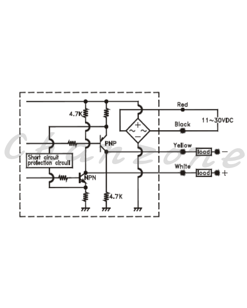 陽明電機 F系列-對照式 泛用型光電傳感器 FT-20MX