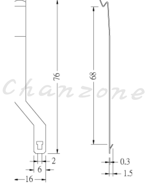 安良電氣 固定勾 FG-3