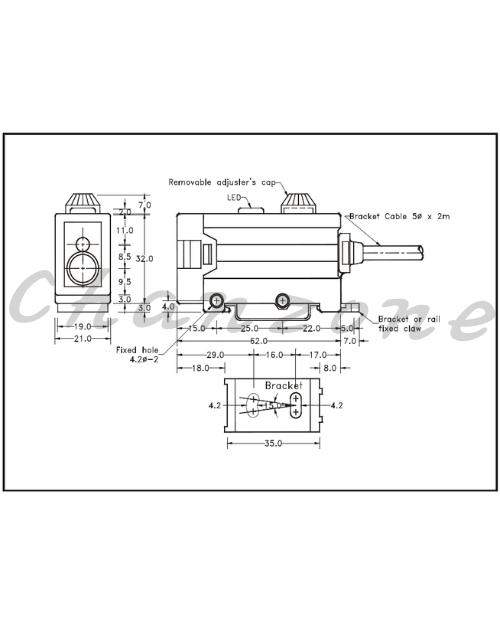 陽明電機 FM/MS系列-標準型 標誌檢出器 FM-01PR