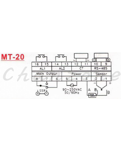 陽明電機 MT系列-48*48*100 FUZZY+PID 微電腦式溫度控制器 MT20-R/MT20-V/MT20-L