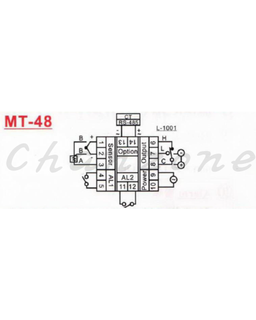 陽明電機 MT系列-48*48*100 FUZZY+PID 微電腦式溫度控制器 MT48-R/MT48-V/MT48-L