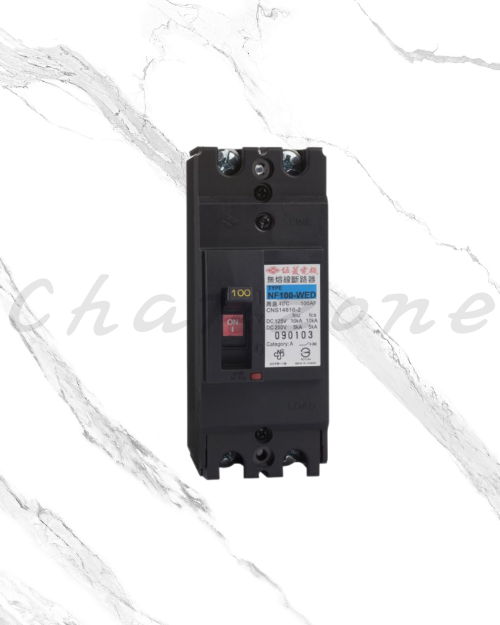 伍菱電機 NF系列-DC專用100型框架 無熔線斷路器 NF100-WED(100AF) 2P