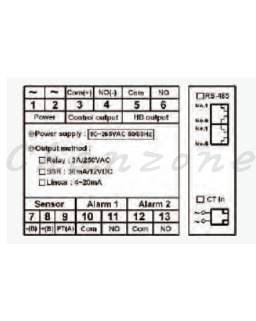 陽明電機 NT系列-34*75*65 PID+FUZZY 智慧型溫度控制器 NT-32R/32V/32L