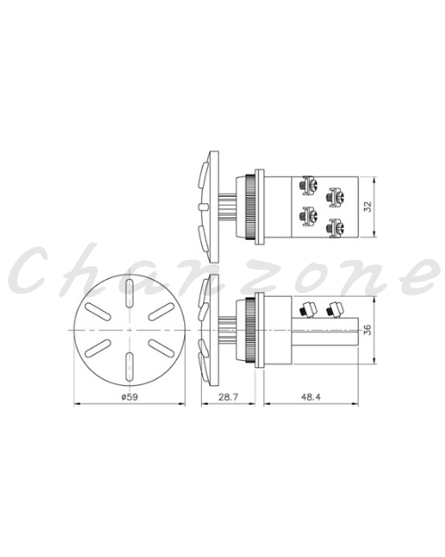 山河電機 ø25/ø30系列 按切開關 SBT-251/SBT-301/SBT-303/SBT-3033/SB-3098