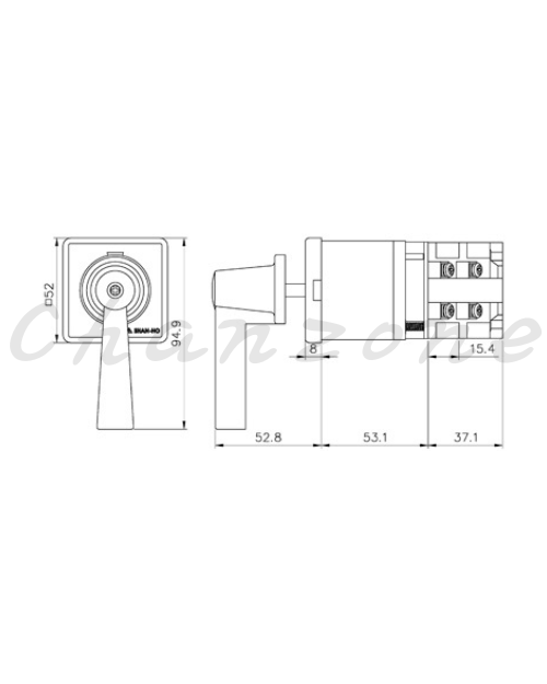 山河電機 SC系列 拉切式多段開關 SC-68S