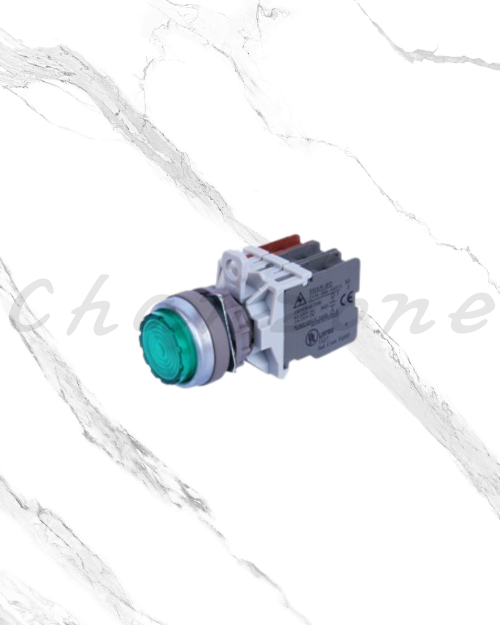 山河電機 ø22.25.30歐式-分離型系列 復歸式照光開關 SHAI-221/222/224/225/301