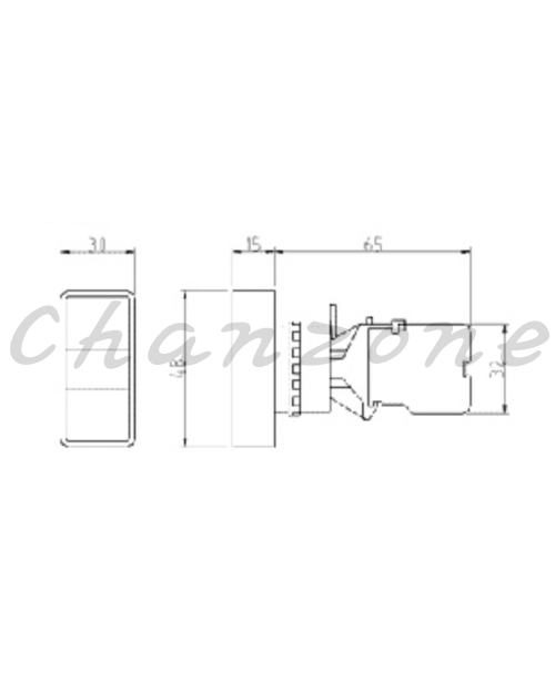 山河電機 ø22.25.30歐式-分離型系列 復歸式照光開關 SHAI-221/222/224/225/301