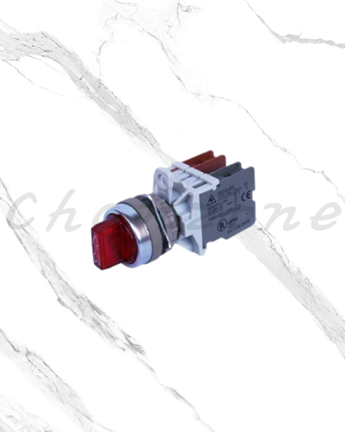 山河電機 ø22.25.30歐式-分離型系列 照光式替切開關 SHAIS-223