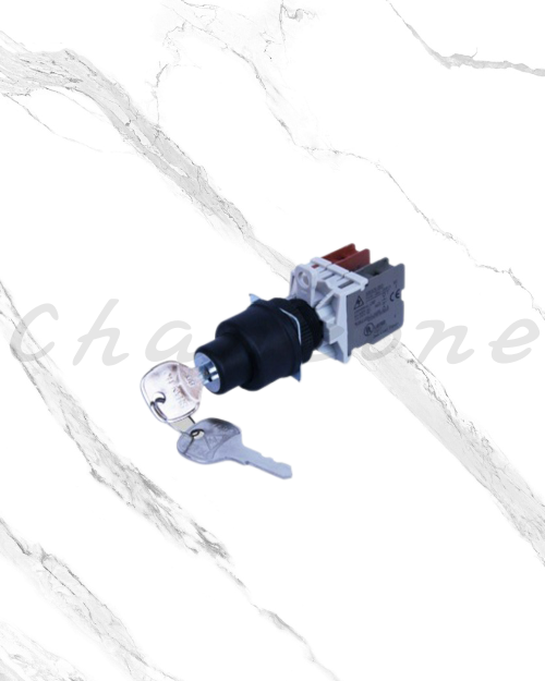 山河電機 ø22.25.30歐式-分離型系列 手動、自動復歸附鎖開關 SHAK-221
