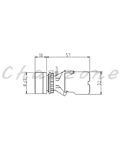 山河電機 ø22.25.30歐式-分離型系列 信號燈 SHAP-221/222/223/224/225/226