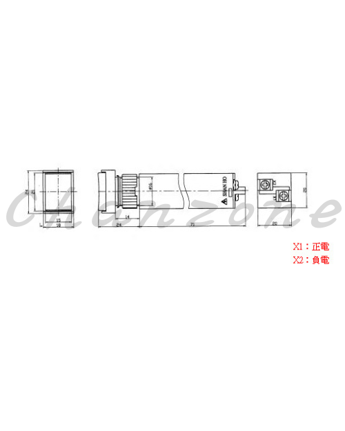 山河電機 ø16mm-SHE系列 信號燈 SHEP-161/162/163D