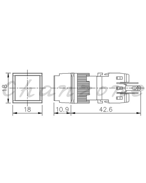 山河電機 ø16mm-SHF系列 押扣按鈕開關 SHFT-161/162/163