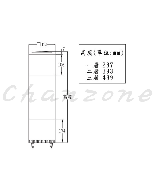 山河電機 SP/SCR系列 多層警示燈 SP-74/SPS-74/SCR-74/SCRS-74