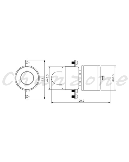 山河電機 DC專用信號燈 SPD-203/SPD-351