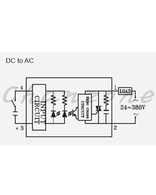 陽明電機 SSR-M/P系列-機板型/單相DC to AC 固態模組 SSR-M01DA/P03DA