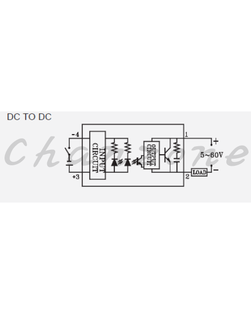 陽明電機 SSR-R/Y系列-繼電器型/單相DC to DC 固態模組 SSR-R05DD/Y05DD