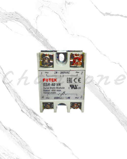 陽明電機 SSR-VA系列-標準型/可變電阻器 to AC 單相固態模組 SSR-10/25/40/50/75VA