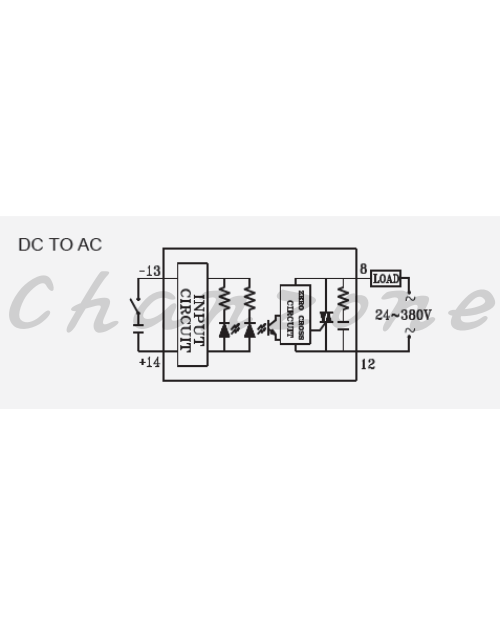 陽明電機 SSR-R/Y系列-繼電器型/單相DC to AC 固態模組 SSR-R20DA/Y05DA