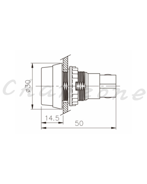 天得科技 Ø22/Ø25/Ø30直接式指示燈 T2NR