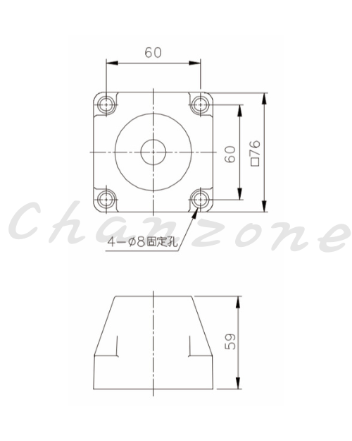 天得科技 防水式工作燈 方形底座 THL10-S6