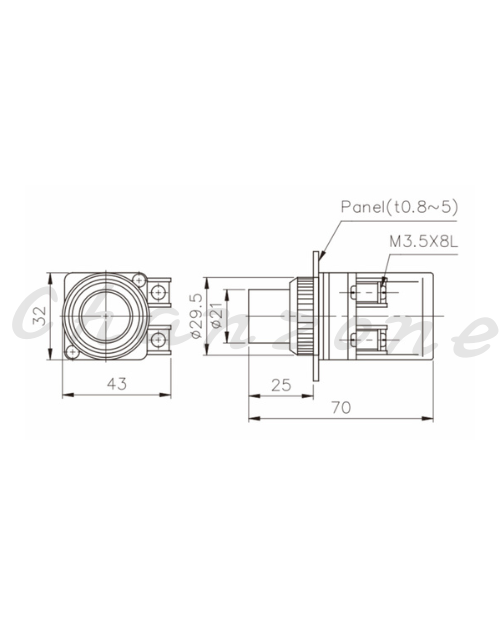 天得科技 指示燈 TPF-252