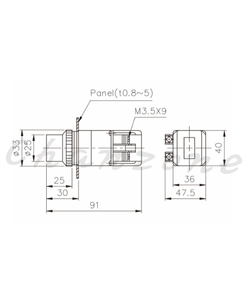 天得科技 指示燈 TPFF-302