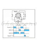 陽明電機 OFF DELAY系列-50*60mm 斷電延遲型計時器 TFN-3S/6S/30S/60S/3M