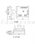 陽明電機 CT-6P系列-基本型 PCB式多點電流偵測通訊板 CT-6P