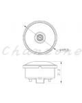 山河電機 DC專用警報器/警報器 SAZ-230/SAZ-340