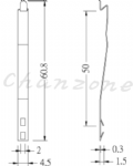 安良電氣 固定勾 FM-4