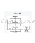 陽明電機 LSR-AA系列-標準型/AC to AC(含風扇) 三相加強散熱型固態模組 LSR-40/60/80/100AA+