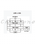 陽明電機 LSR-DA系列-標準型/DC to AC(含風扇) 三相加強散熱型固態模組 LSR-40/60/80/100DA+