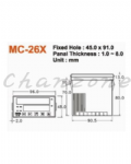 陽明電機 MC系列-一段設定型 多功能記數器 MC-261
