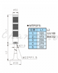 天得科技 LED模組積層式警示燈 MTPSF5