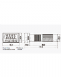 陽明電機 NT系列-24*48*100mm PID+FUZZY智慧型溫度控制器 NT-10R/10V/10L
