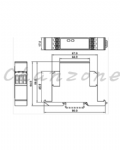 陽明電機 PR-K系列-掛鋁軌型 三相欠逆相偵測器 PR-K1/PR-KA
