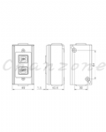 山河電機 動力押扣開關 SB-2D/SB-3D/SB-4D