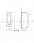 山河電機 動力押扣開關 SB-2D/SB-3D/SB-4D