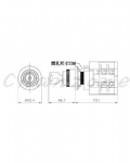 山河電機 SC系列 多段開關 SC-80-22S/22K/56K/66