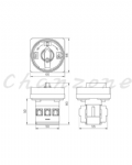 山河電機 SC系列-盤面3P/4P 電源專用開關 SC-88-3