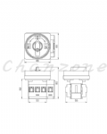 山河電機 SC系列-盤面3P/4P 電源專用開關 SC-88-3