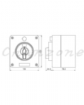 山河電機 SC系列 附指示燈防水盒 SC-88-33A