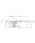 山河電機 ø22.25.30歐式-分離型系列 信號燈 SHAP-221/222/223/224/225/226