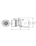 山河電機 ø22.25.30-SHB系列 平形/凸頭/保護型平形/保護型/二點式照光按鈕開關 SHBI-221/222/223/224/225