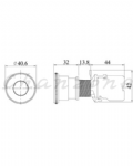山河電機 ø22.25.30-SHD系列 強制斷開非照光/照光開關 SHDIF-223L-1/2